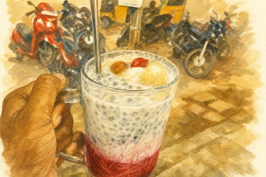 Gadbad Ice Cream — illustration