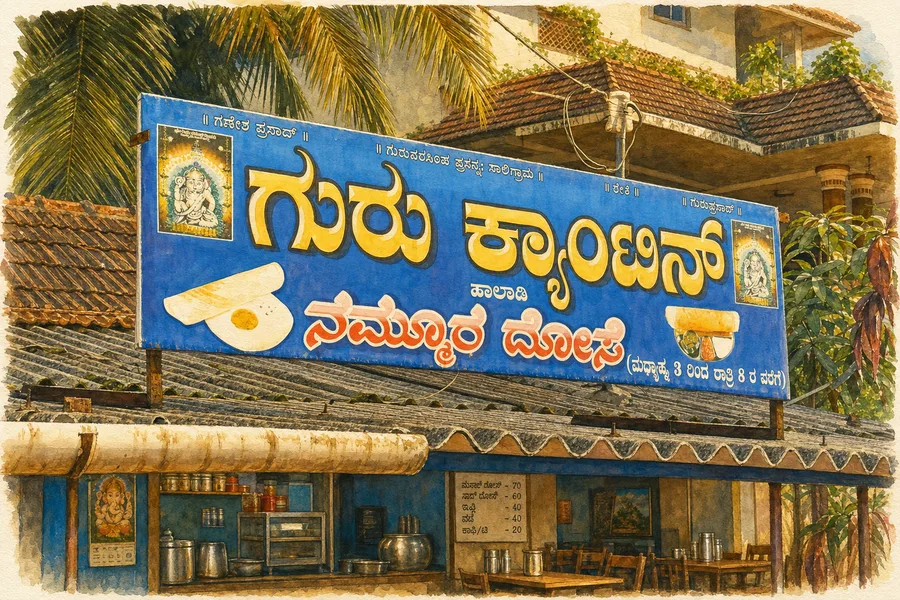 Guru Canteen — illustration