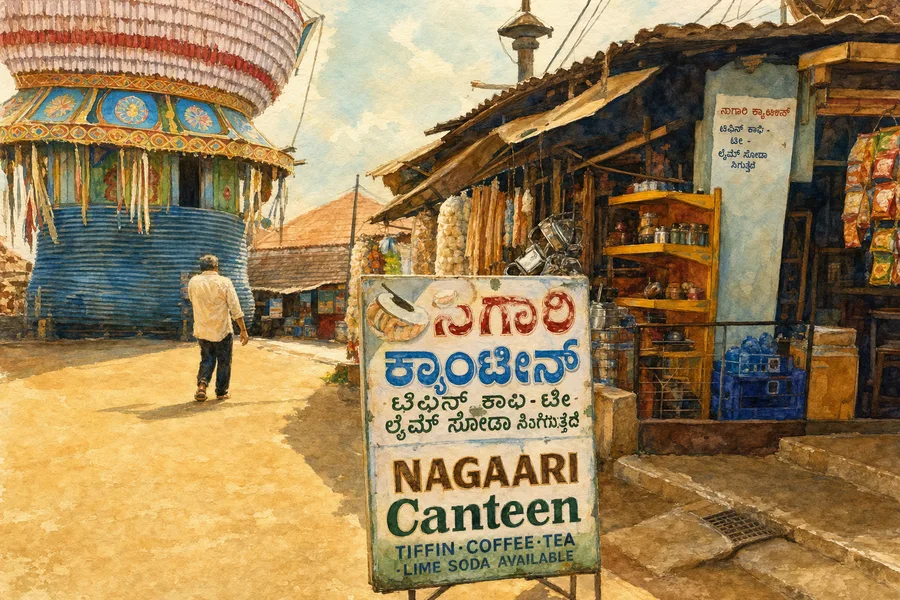 Nagaari Canteen — illustration