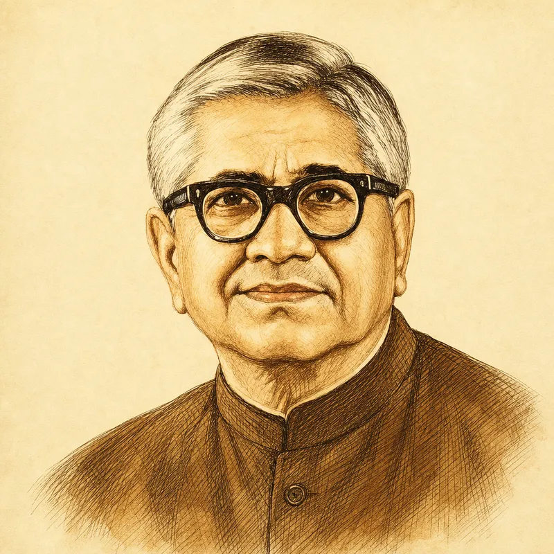 Dr. T. M. A. Pai, illustrated